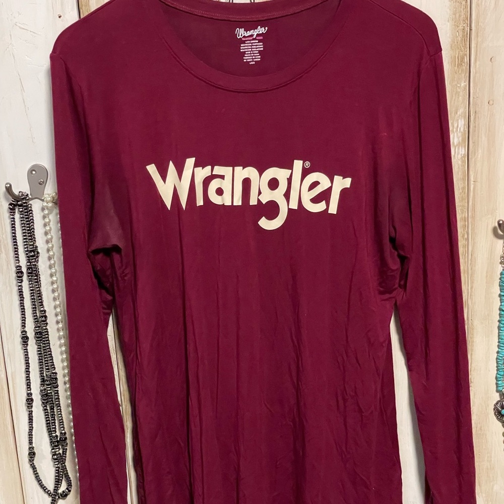 Wrangler long sleeve shirt